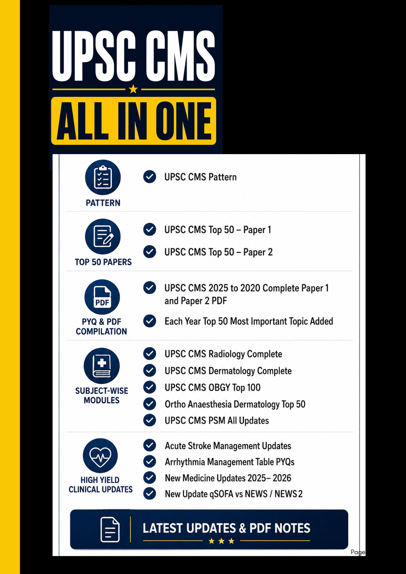 UPSC CMS All in One