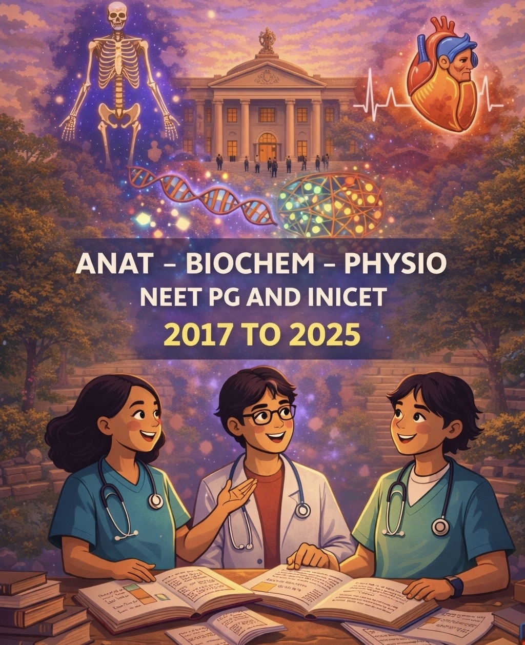 Anatomy, Physiology & Biochemistry PYQs